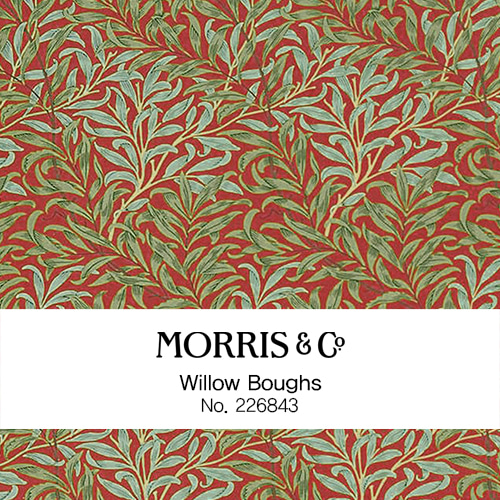 MORRIS&amp;CO.윌리엄 모리스 원단226843MADE  IN  ENGLAND