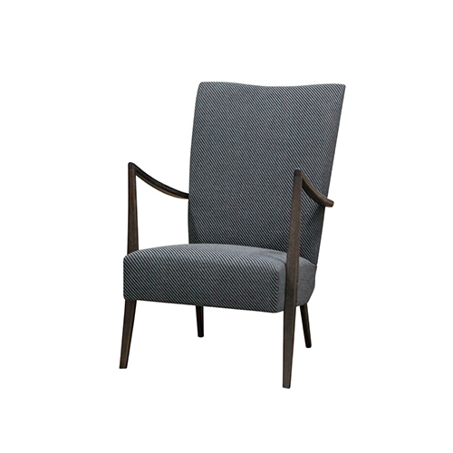 Zacc collection by SEDEC W Lounge Chair W 라운지 체어 - J264 (다크 그레이 스트라이프)