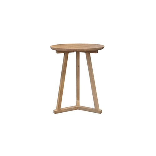 ETHNICRAFT Oak Tripod Side Table 오크 트라이팟 사이드 테이블 (내추럴)DESIGNED  BY BELGIUM