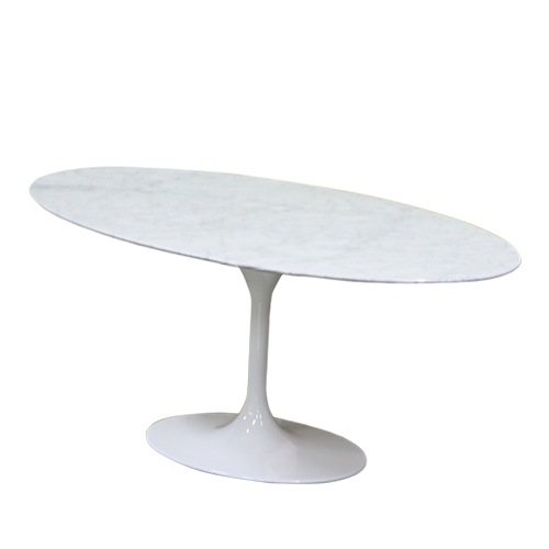Oval Marble Table 타원 대리석 식탁 - 200 
