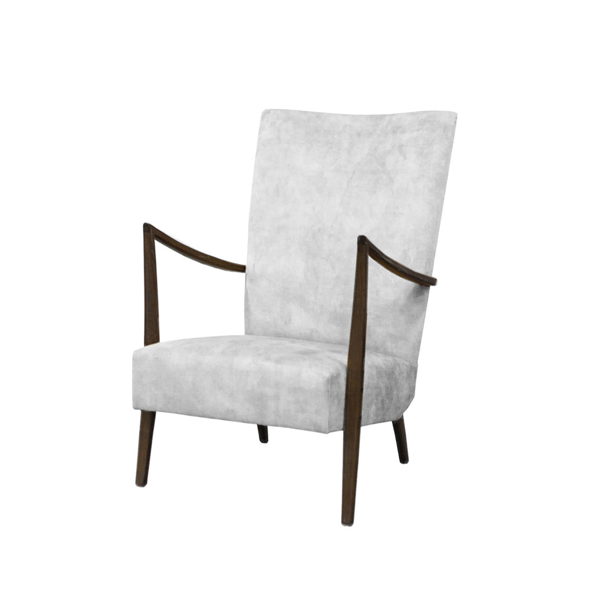 Zacc collection by SEDEC W Lounge Chair W 라운지 체어 R192 (아이보리 벨벳)